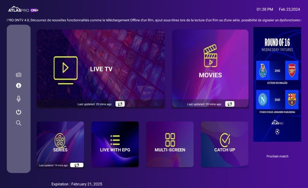 Atlas pro ontv plus